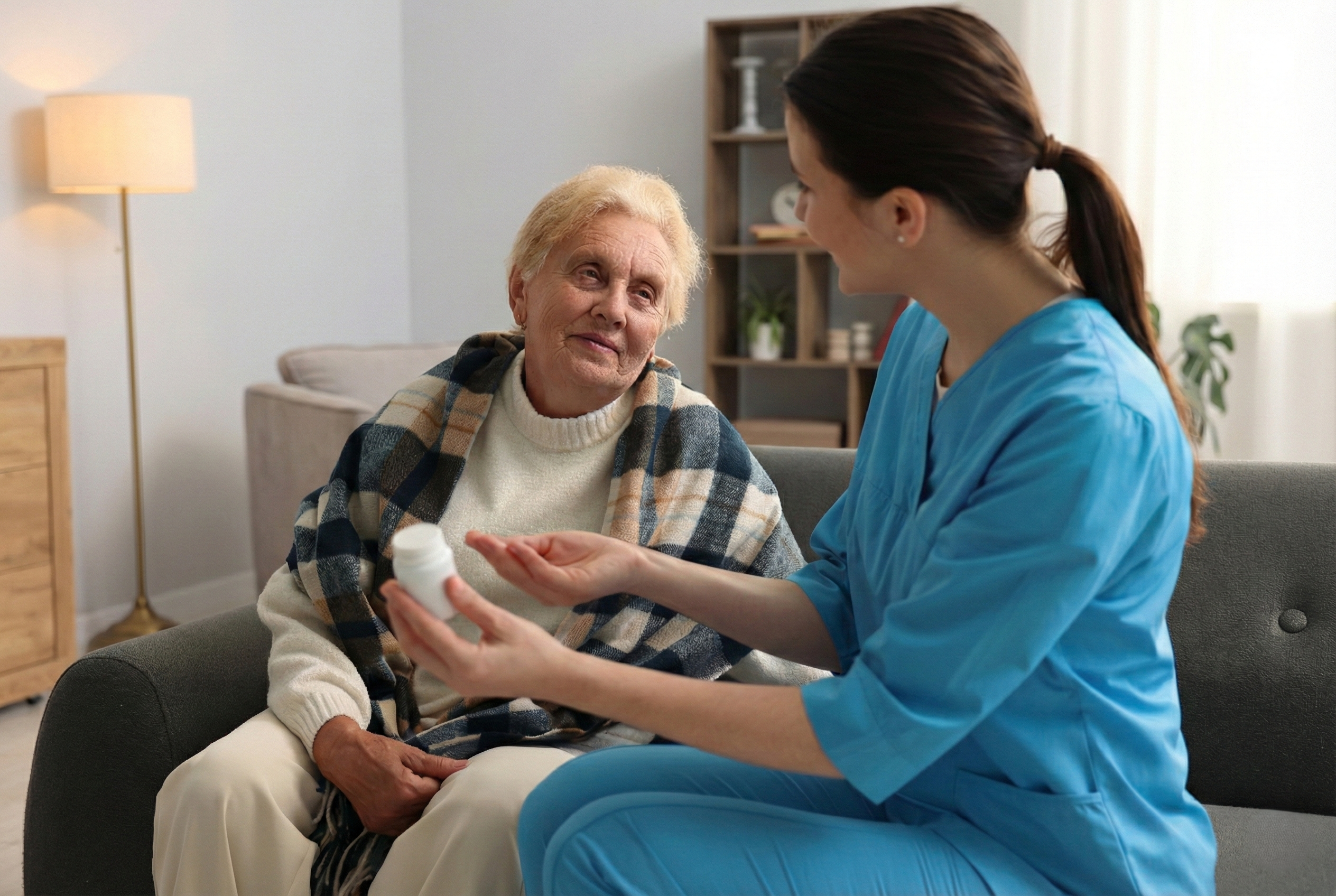 Personalised support with daily care